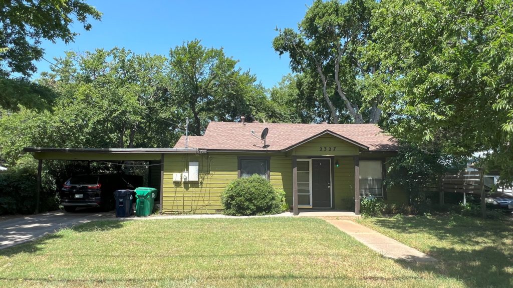 Original exterior before renovation