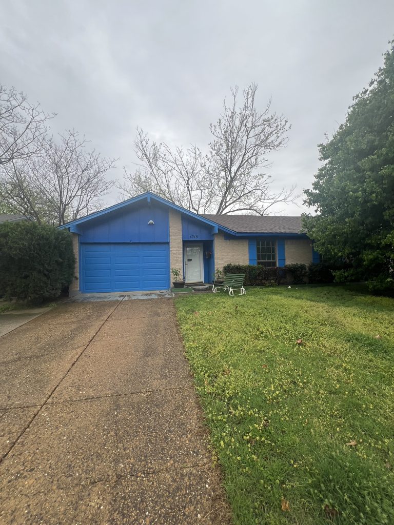 Original front of house